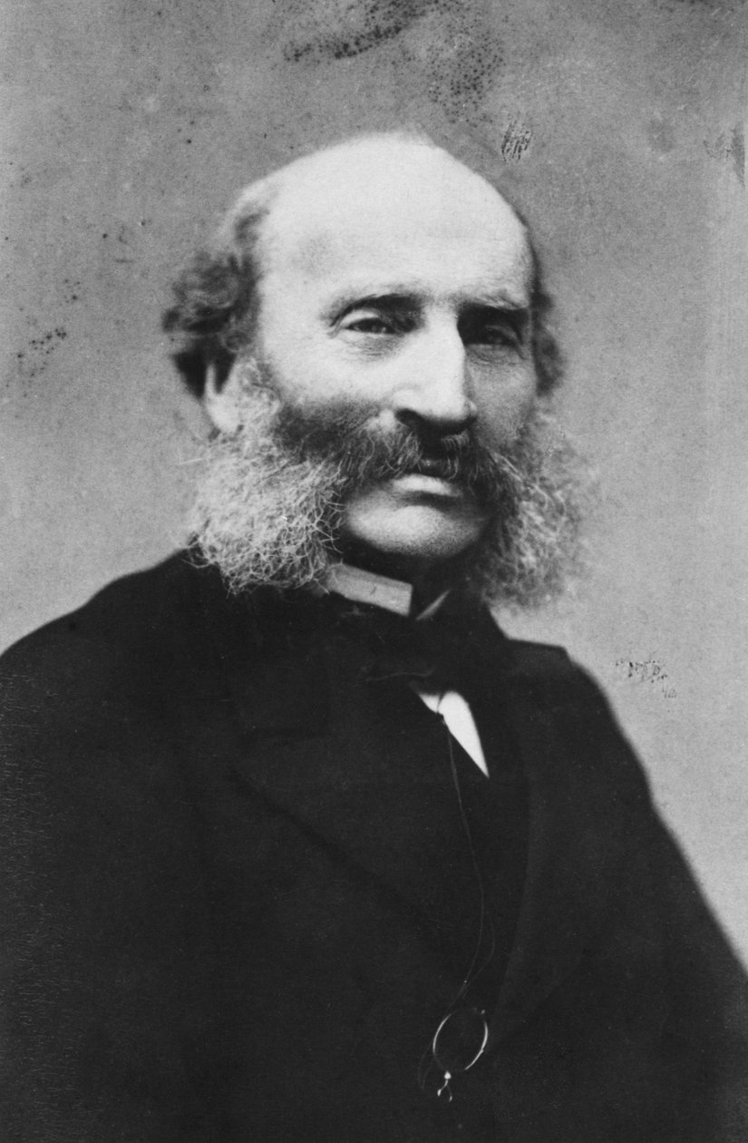 Pierre Edmond Teisserenc de Bortin muotokuva, ranskalainen poliitikko, 1800-luvun loppu tekijältä Pierre Petit