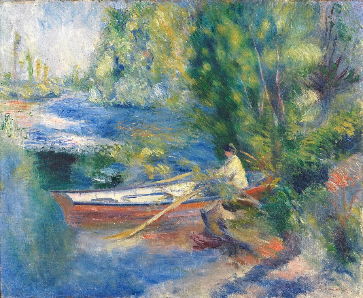 Au Bord de lEaun tekijältä Pierre Auguste Renoir