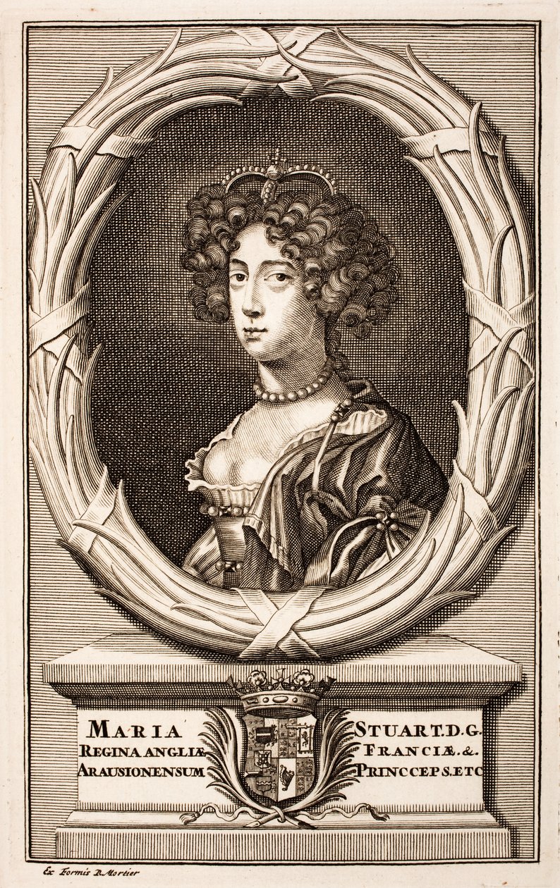 Kuningatar Maria II (1662-1694) tekijältä Pierre  Mortier