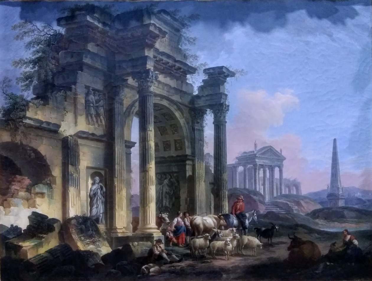 Ranskalainen:  Arc de triomphe tekijältä Pierre Antoine Demachy