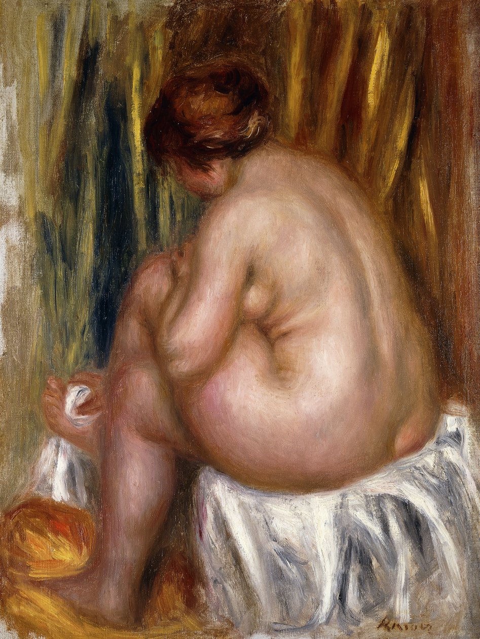 Kylvyn jälkeen tekijältä Pierre Auguste Renoir
