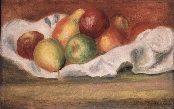 Omenat ja päärynät tekijältä Pierre Auguste Renoir