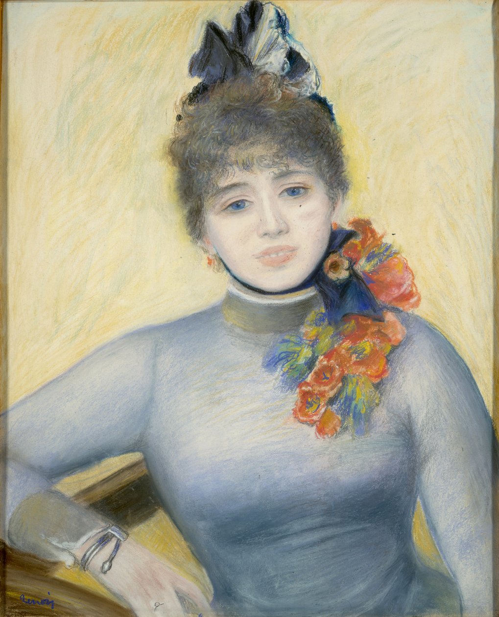 Caroline Rémy Séverine, n. 1885. tekijältä Pierre Auguste Renoir
