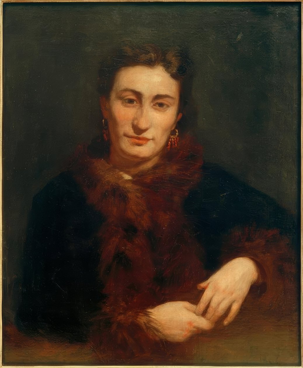Nainen turkissa tekijältä Pierre Auguste Renoir
