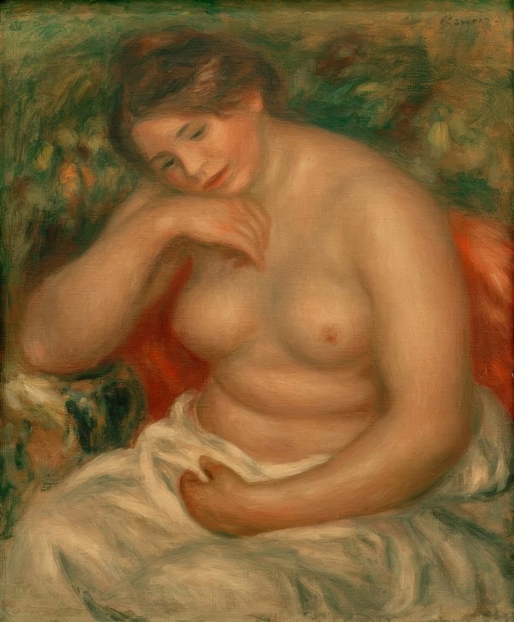 Makuuhuone (iso alaston) tekijältä Pierre Auguste Renoir