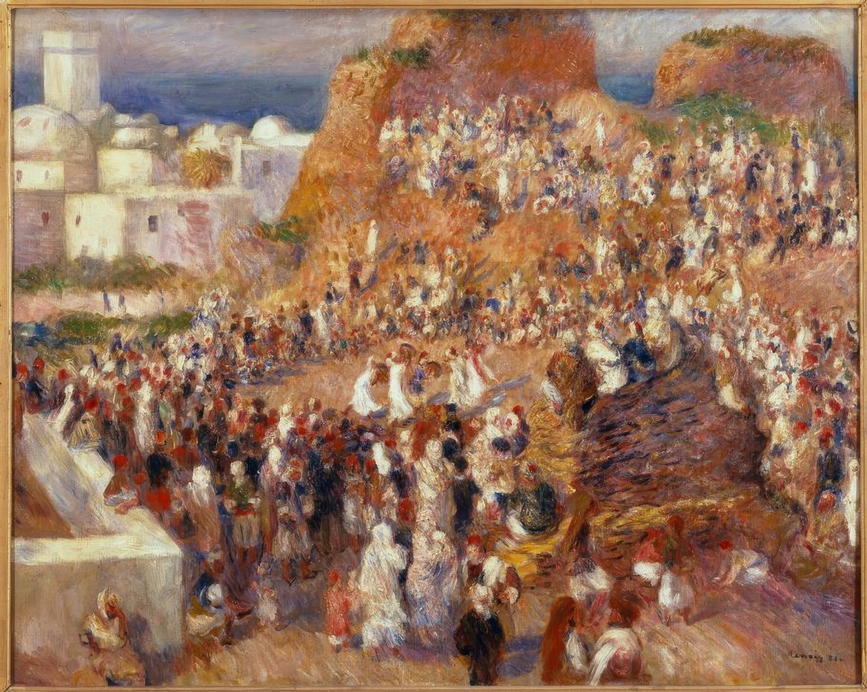 La Mosquee, arabe-juhla tekijältä Pierre Auguste Renoir