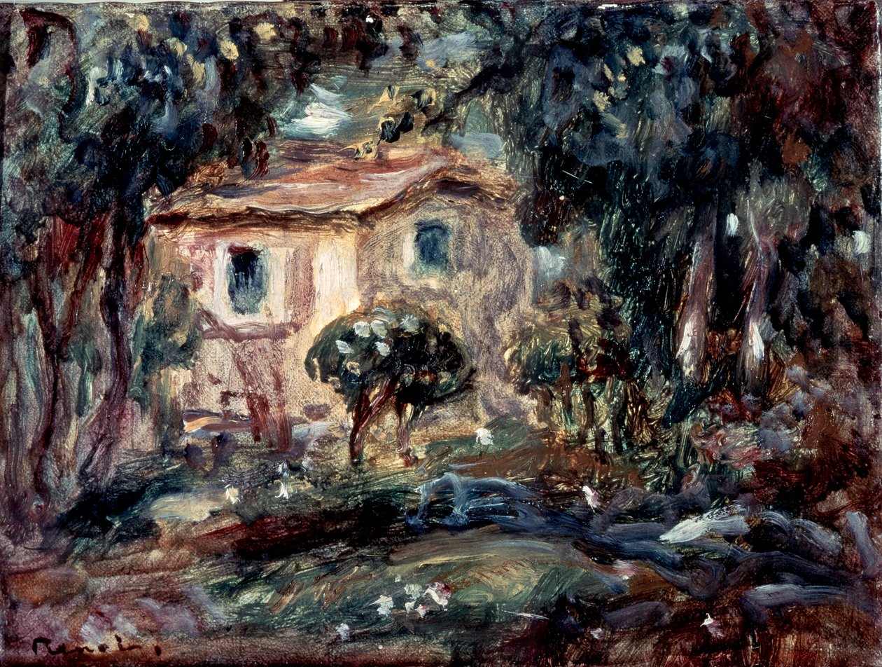 Maisema. Le Cannet, 1902. tekijältä Pierre Auguste Renoir