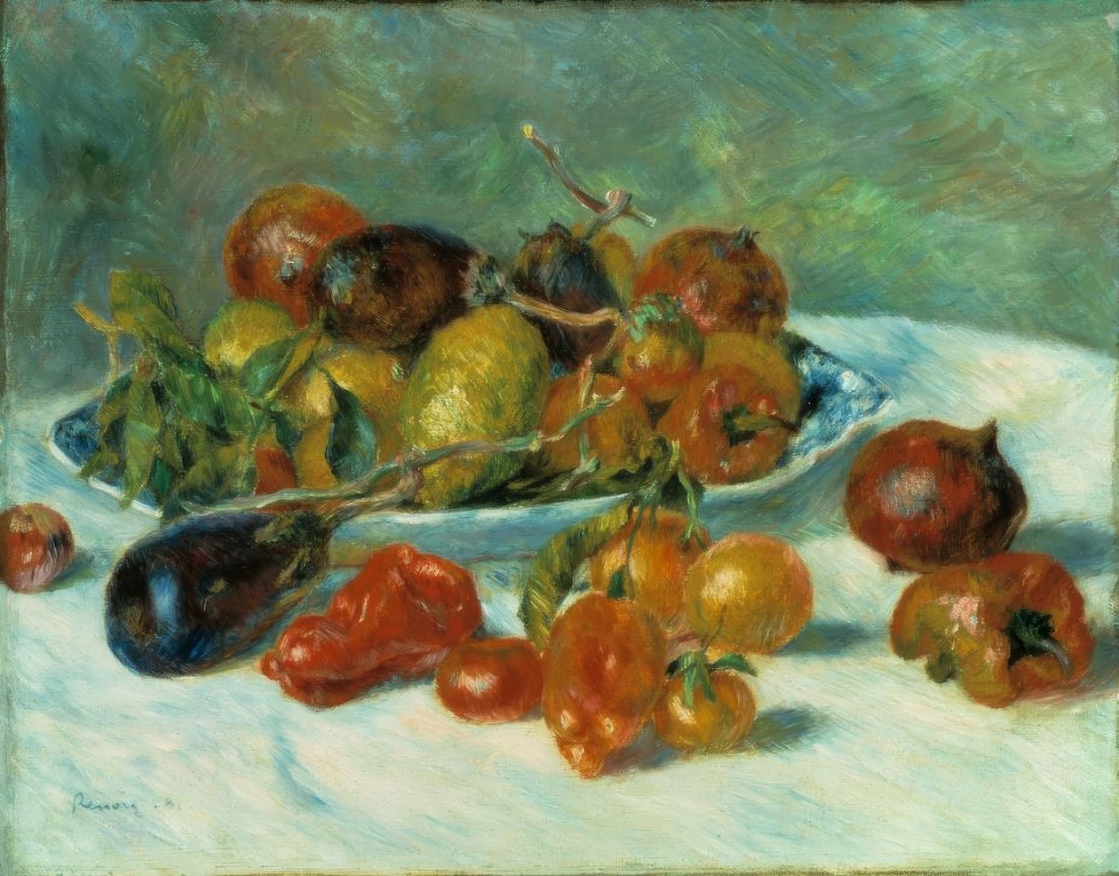 Hedelmät Midissä tekijältä Pierre Auguste Renoir