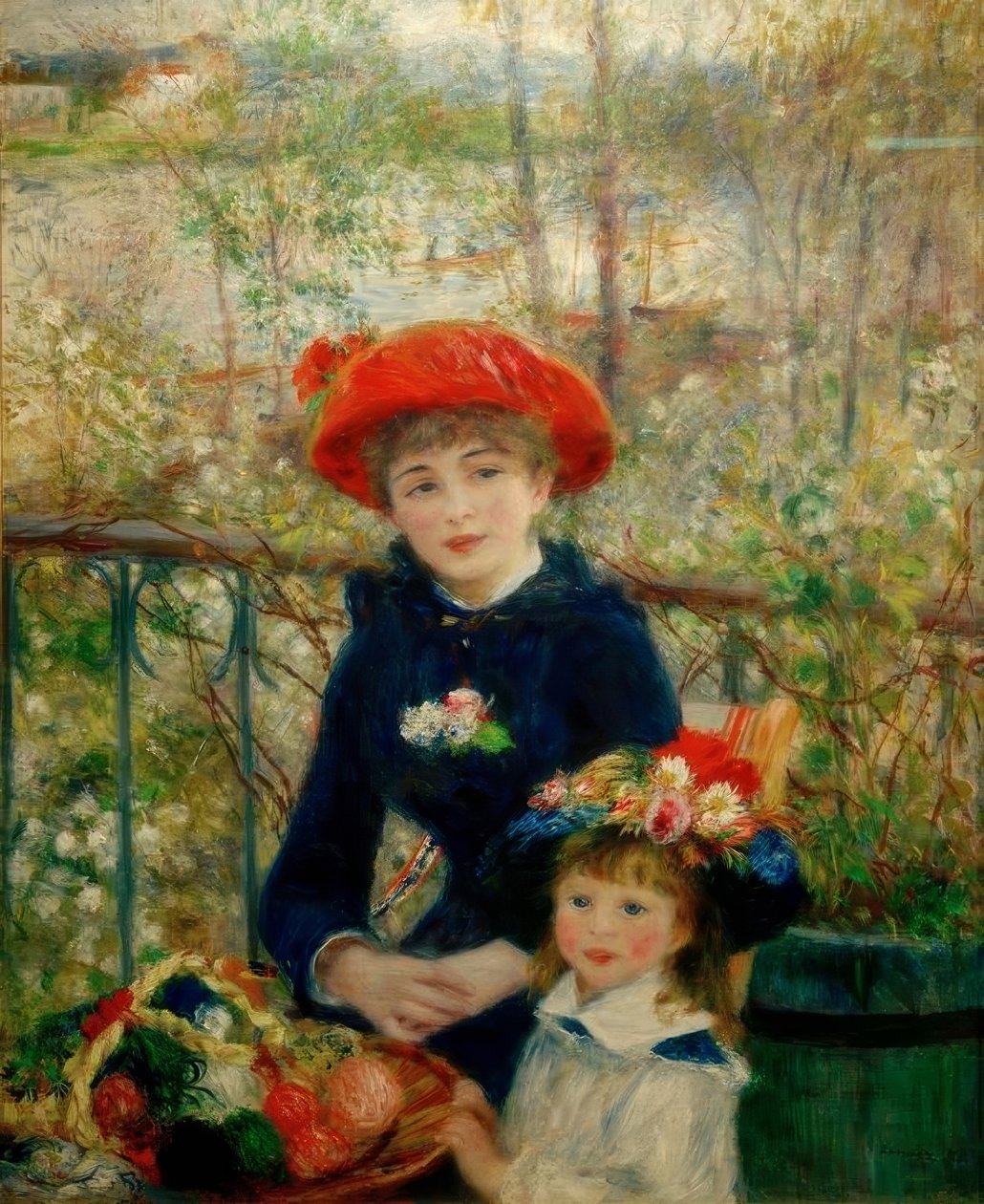 Les deux Soeurs (sur la Terrasse) tekijältä Pierre Auguste Renoir