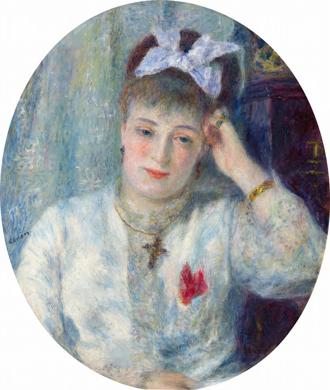Marie Murer, 1877. tekijältä Pierre Auguste Renoir