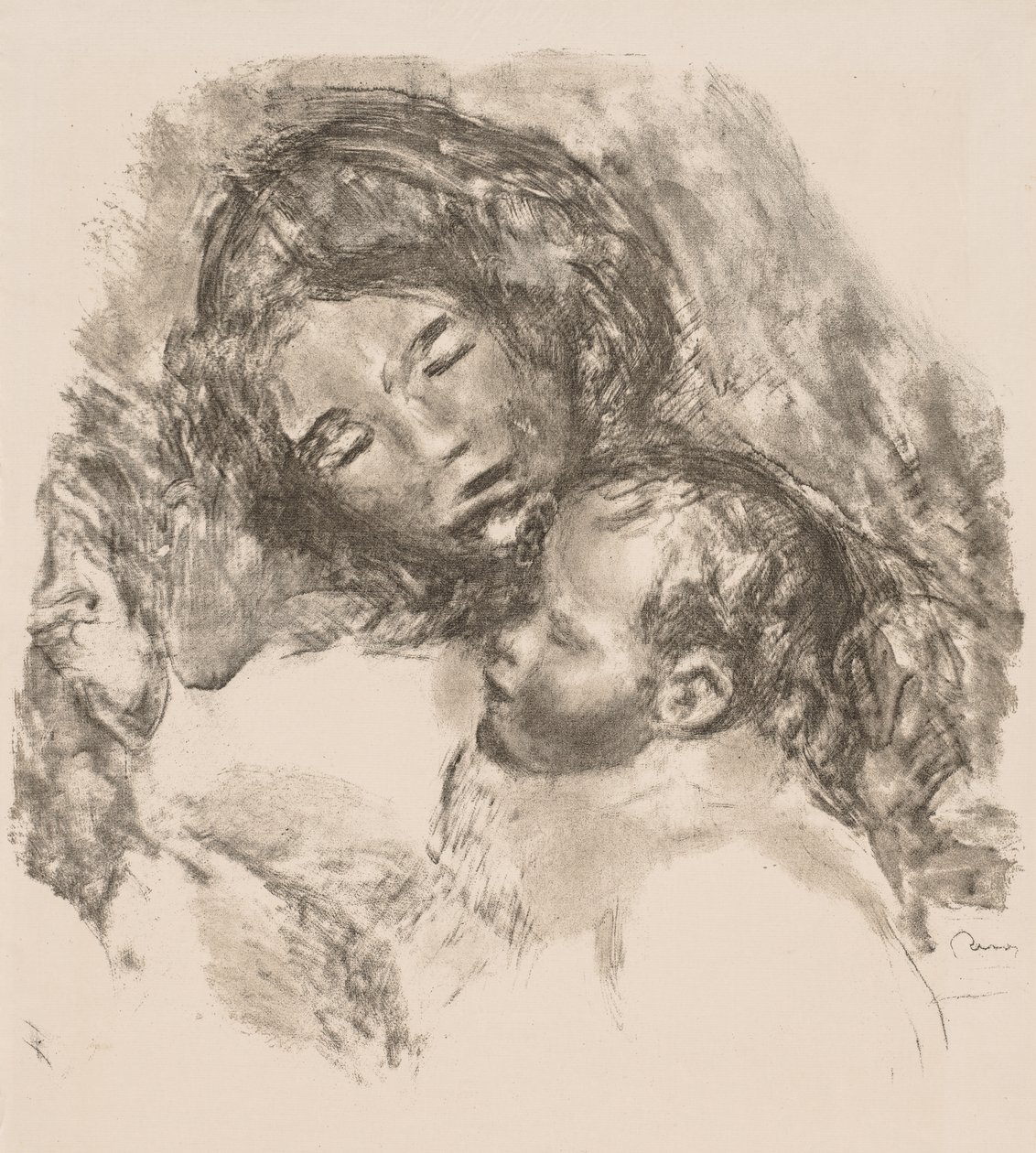 Äitiys tekijältä Pierre Auguste Renoir