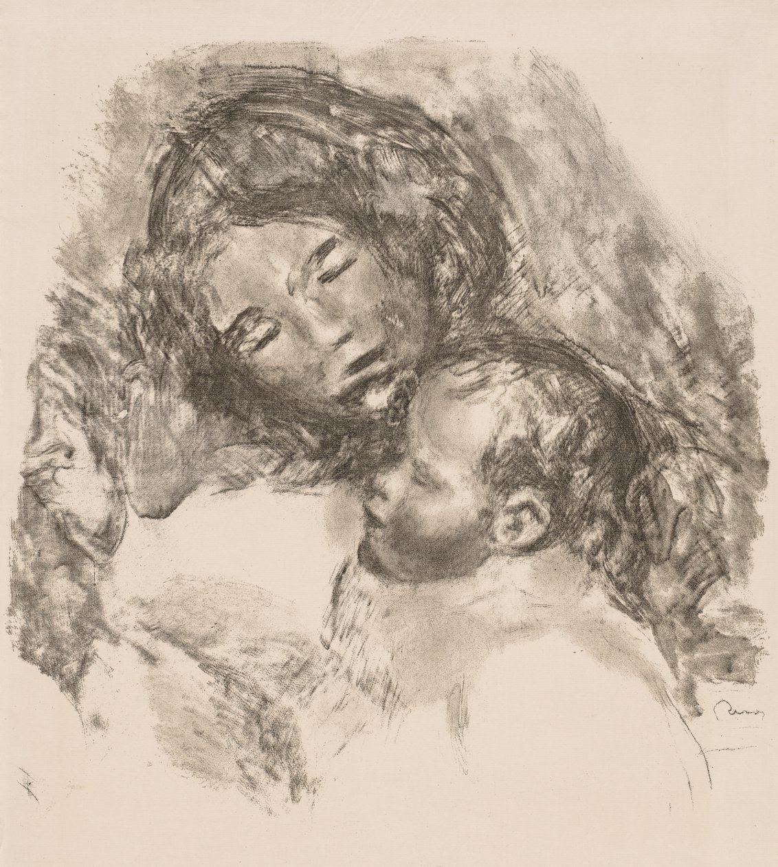 Äitiys, 1912. tekijältä Pierre Auguste Renoir