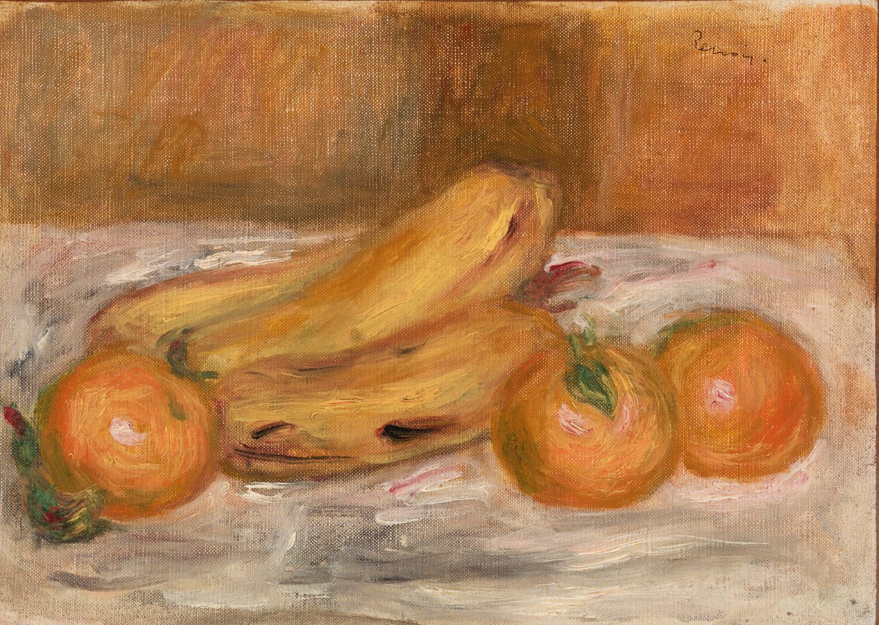 Appelsiinit ja banaanit tekijältä Pierre Auguste Renoir