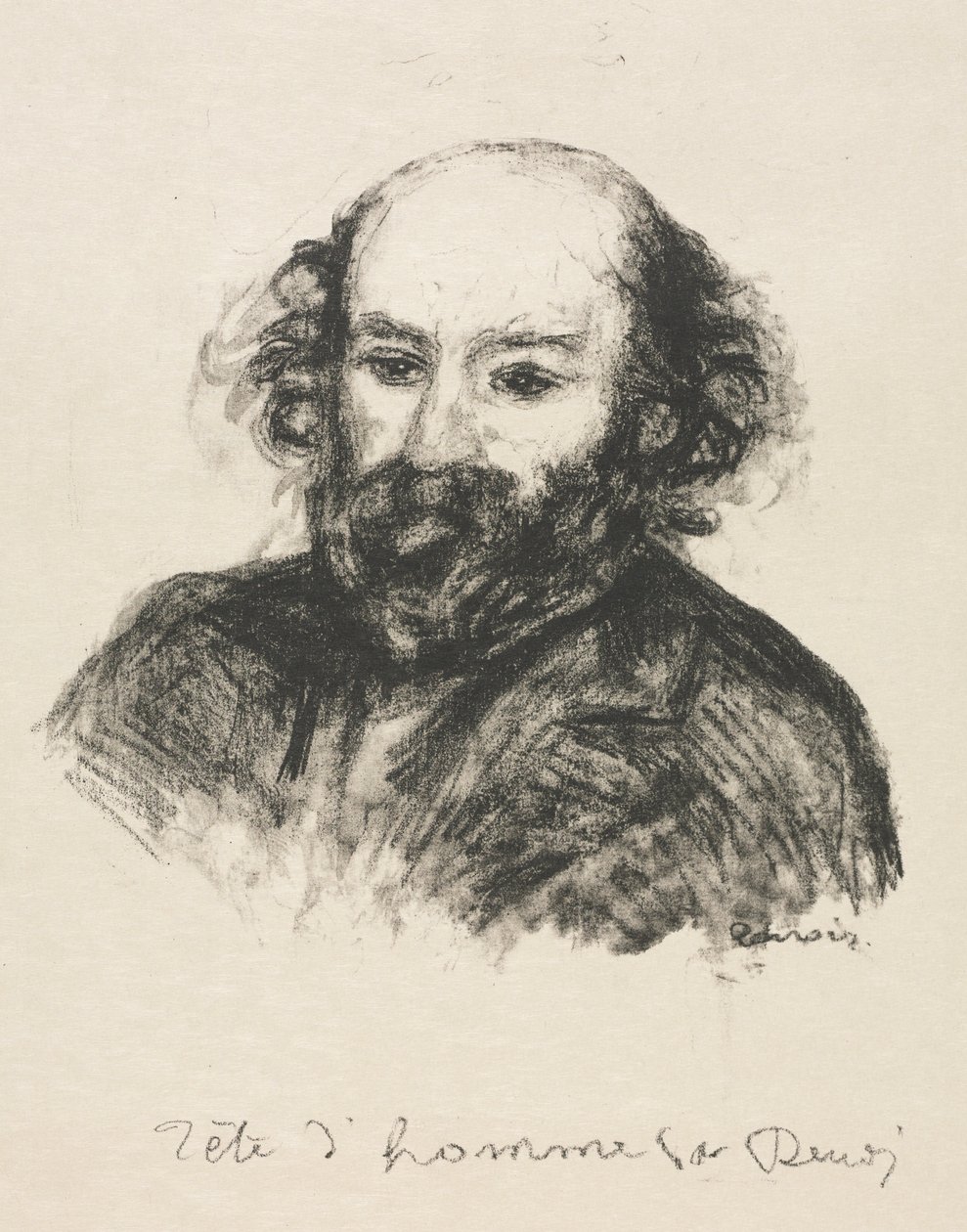 Paul Cézanne, n. 1902. tekijältä Pierre Auguste Renoir