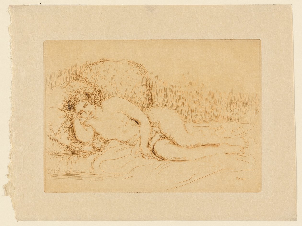 Makaava alaston tekijältä Pierre Auguste Renoir
