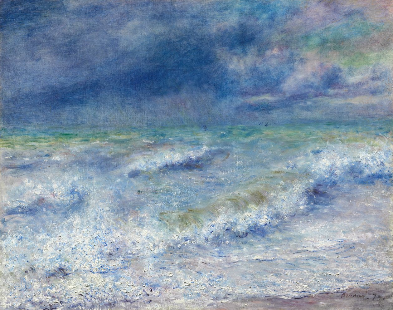 Merimaisema, 1879. tekijältä Pierre Auguste Renoir