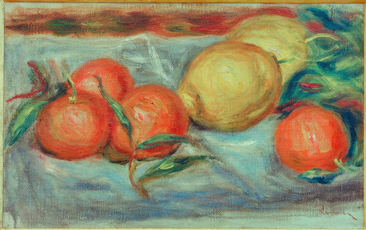 Stilleben mit Zitrusfrüchten tekijältä Pierre Auguste Renoir