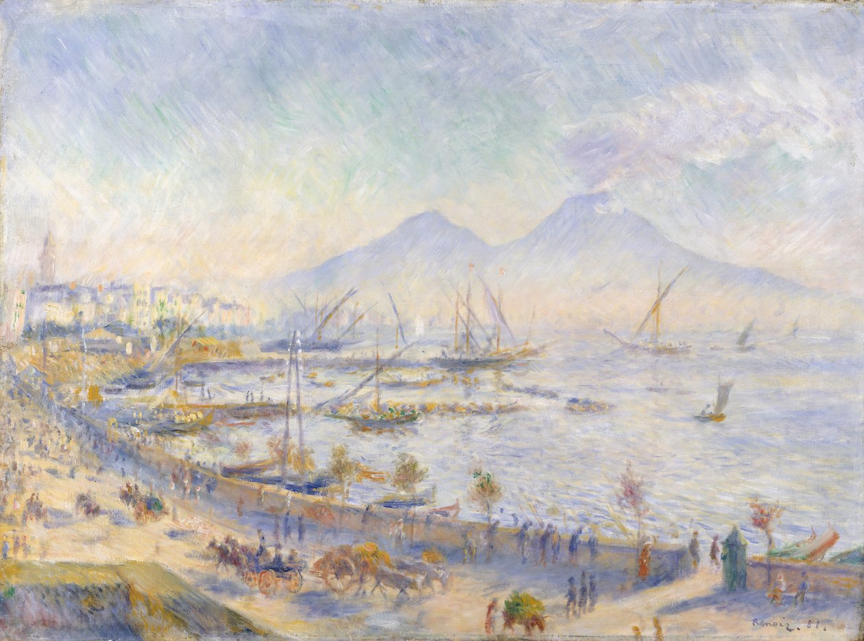 Napolinlahti, 1881. tekijältä Pierre Auguste Renoir