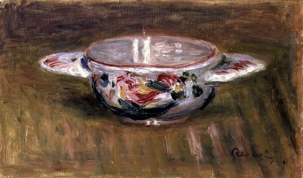 Cup (öljy kankaalle) tekijältä Pierre Auguste Renoir