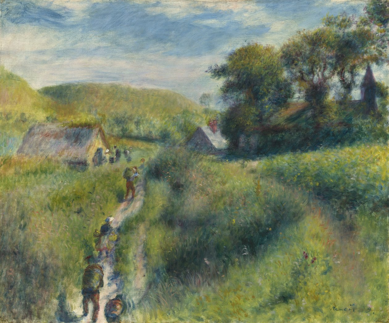 Simpukansato, 1879 tekijältä Pierre Auguste Renoir