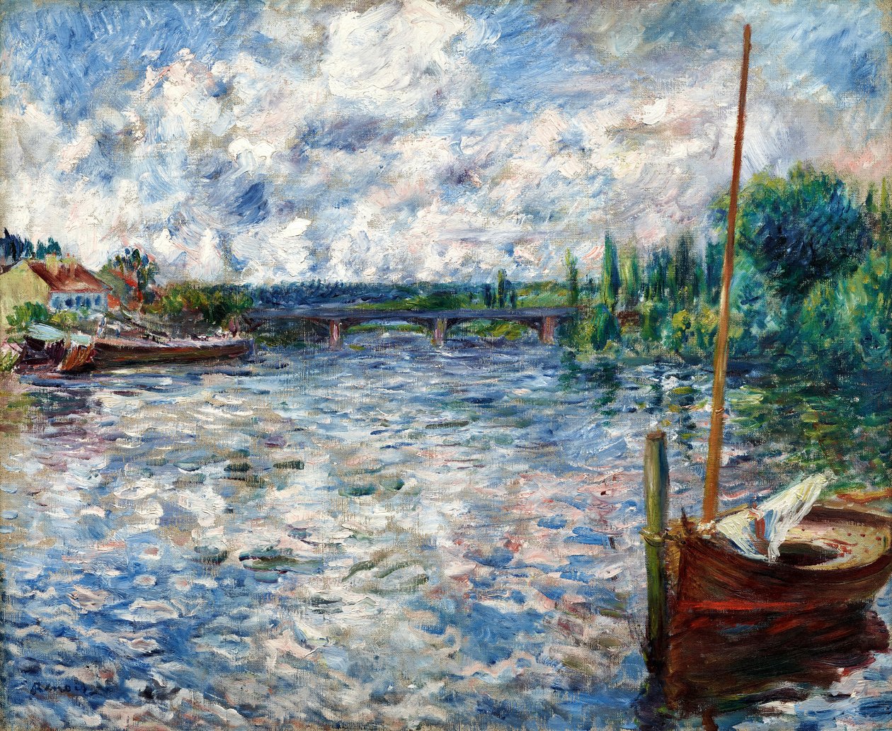 Seine Chatoussa tekijältä Pierre Auguste Renoir