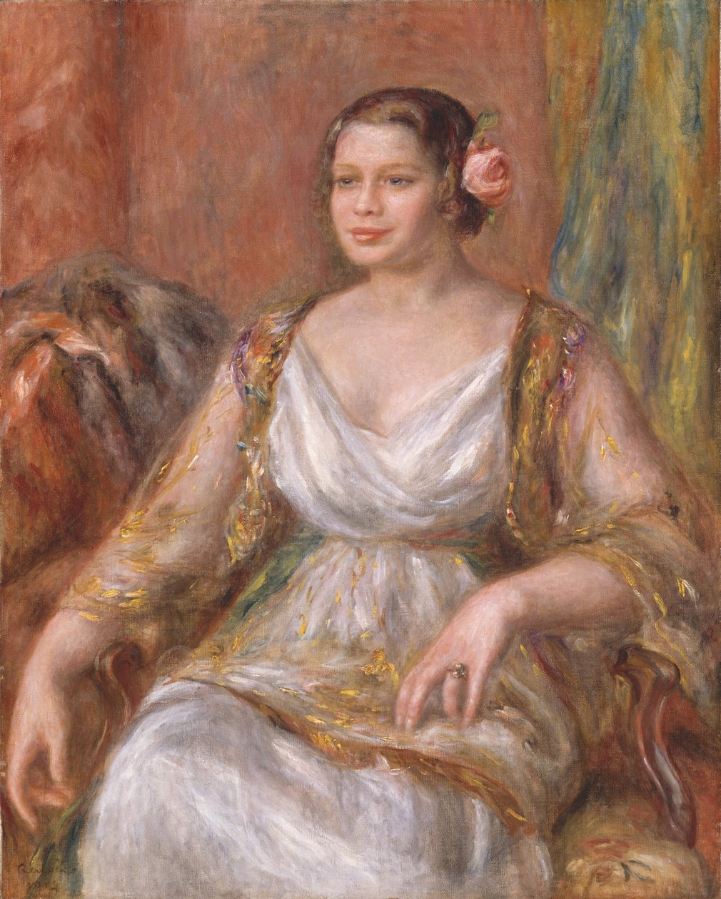 Tilla Durieux Ottilie Godeffroy, 1880-1971, 1914. tekijältä Pierre Auguste Renoir