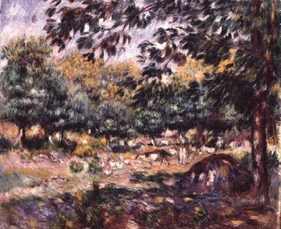 Treboul lähellä Douarnezin tekijältä Pierre Auguste Renoir
