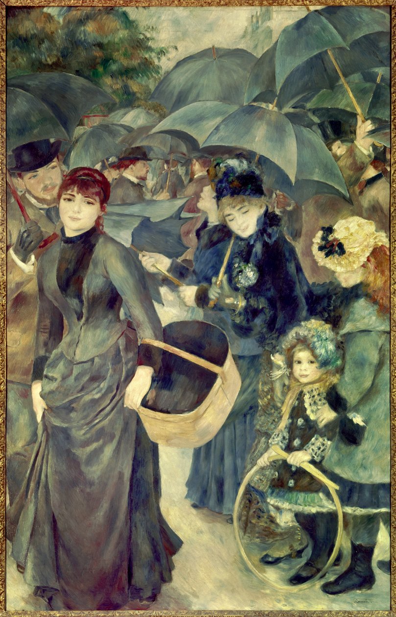 Sateenvarjot tekijältä Pierre Auguste Renoir
