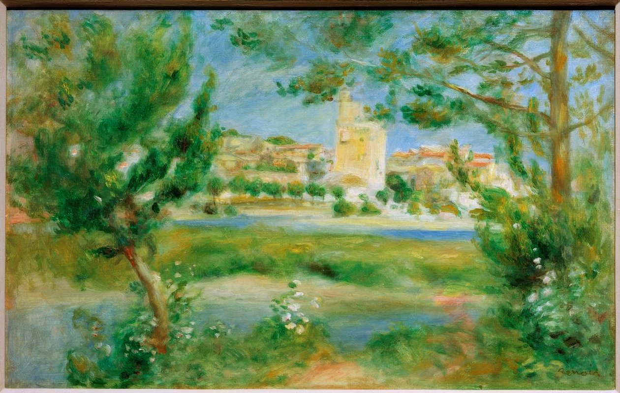 Villeneuveles-Avignon tekijältä Pierre Auguste Renoir