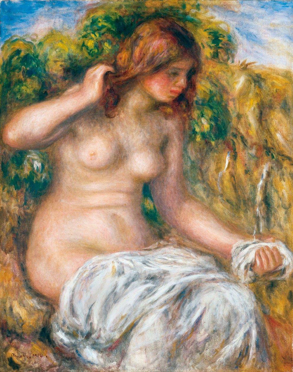 Nainen keväällä 1914 tekijältä Pierre Auguste Renoir