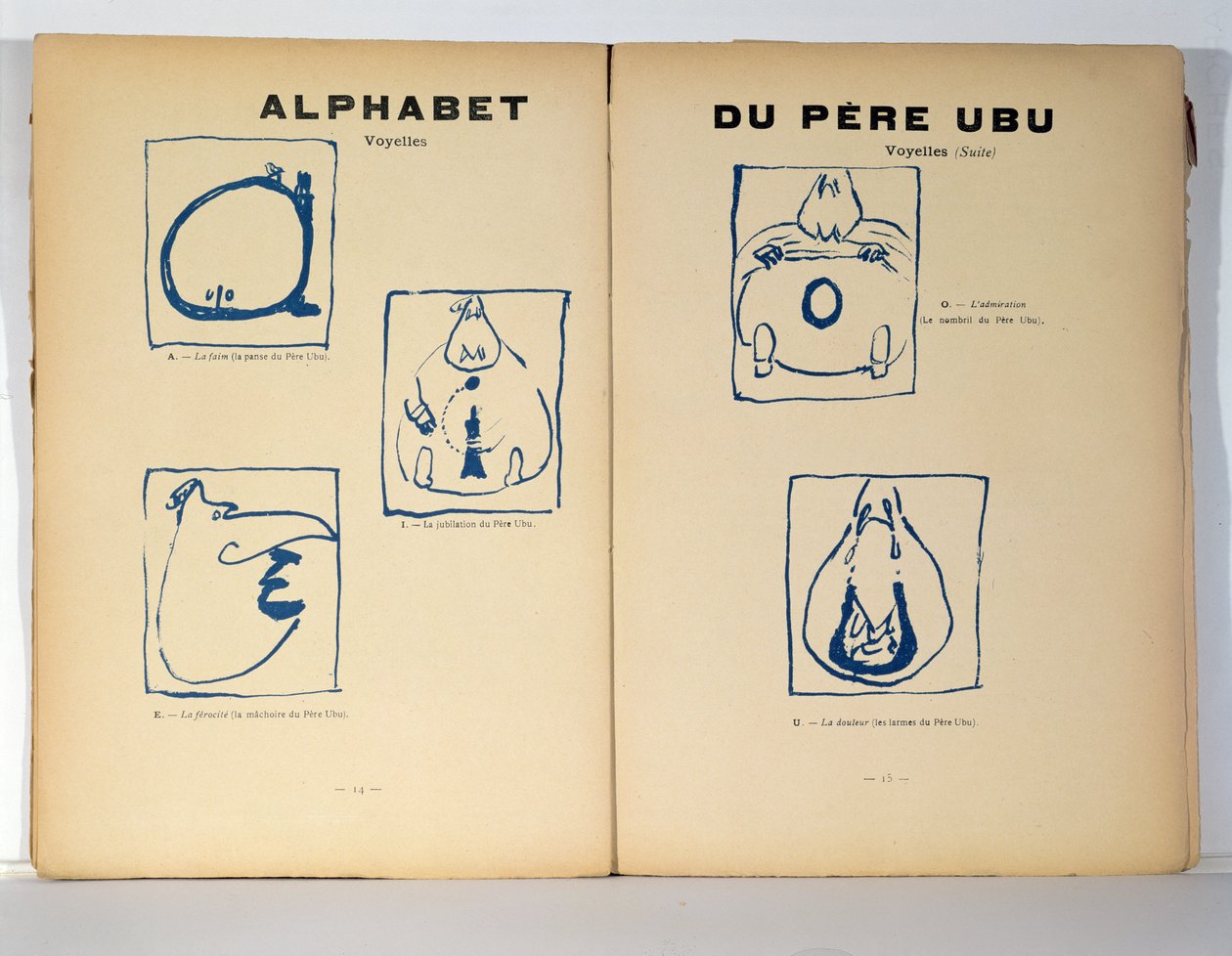 Alpabeto ng Pere Ubufinn tekijältä Pierre Bonnard