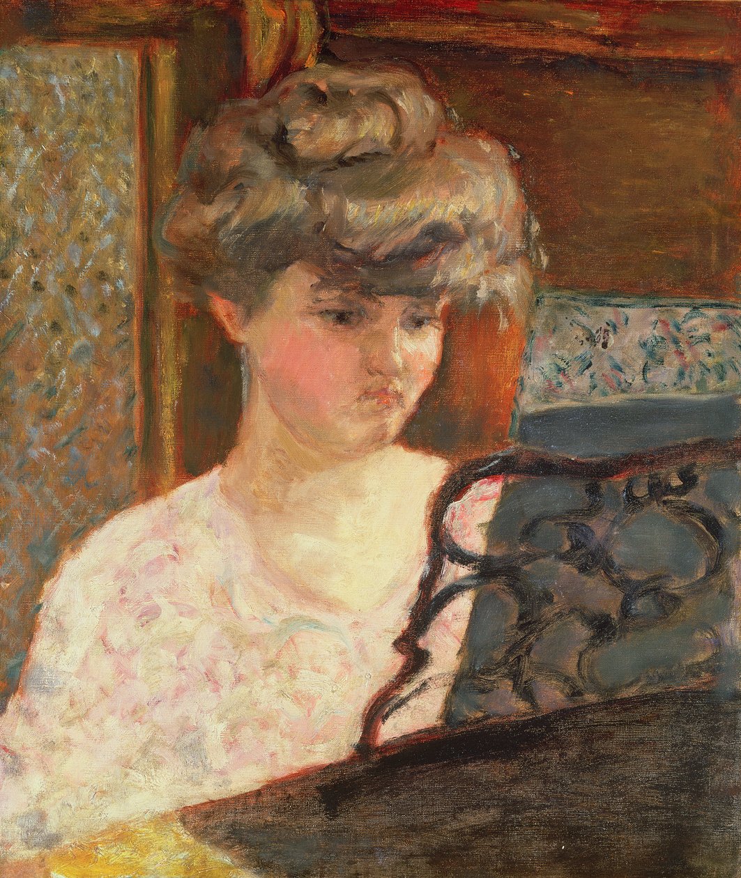 Pianolla, 1902 tekijältä Pierre Bonnard