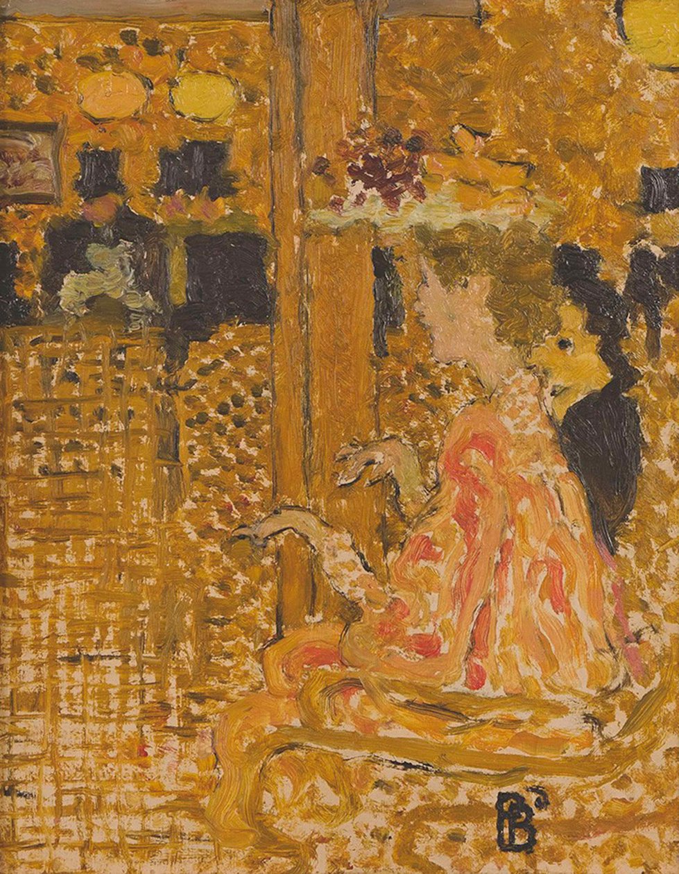 Baarissa, 1892. tekijältä Pierre Bonnard