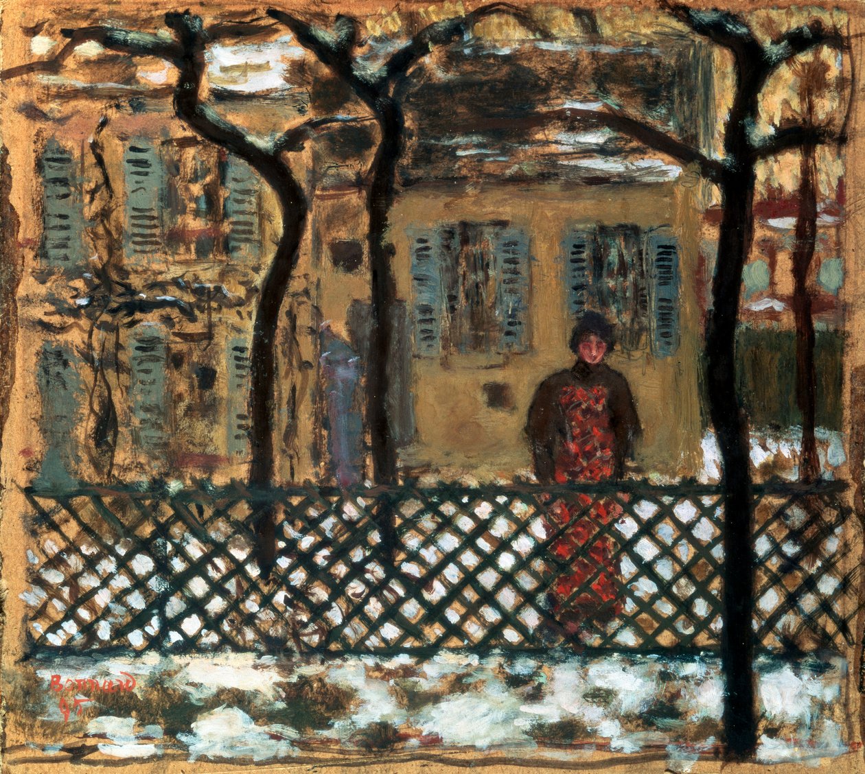 Aidan takana, 1895. tekijältä Pierre Bonnard