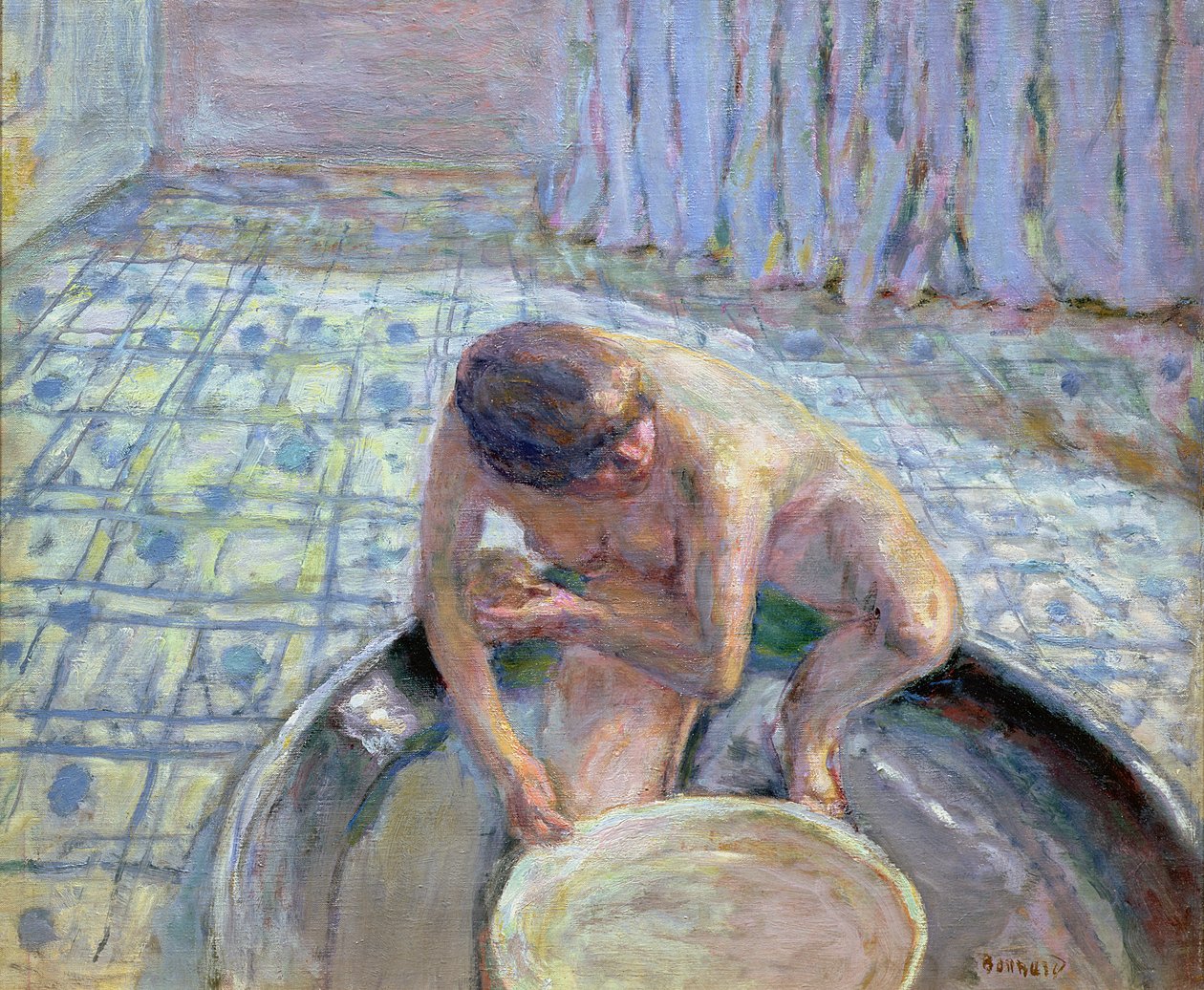 Blue Harmony, 1920 tekijältä Pierre Bonnard