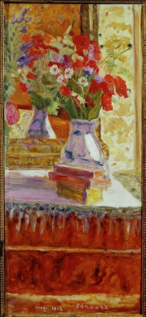 Bouquet de coquelicots tekijältä Pierre Bonnard