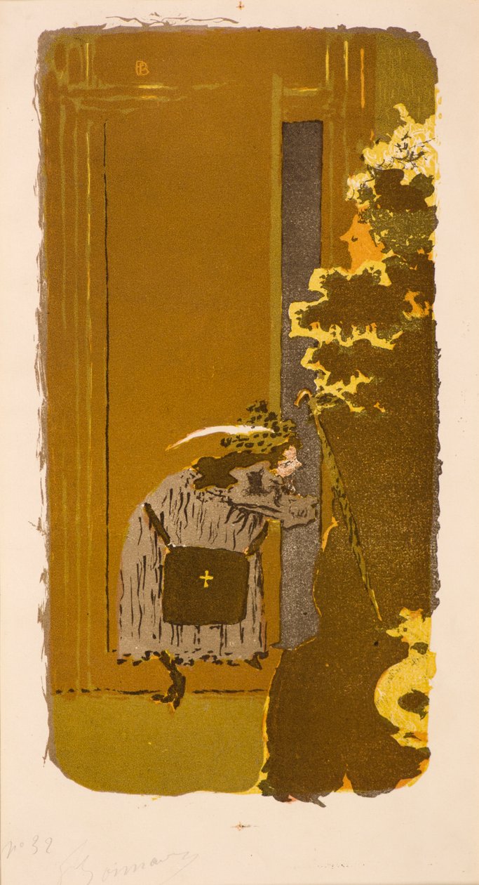 Kadulla, 1900-luku (litografia) tekijältä Pierre Bonnard