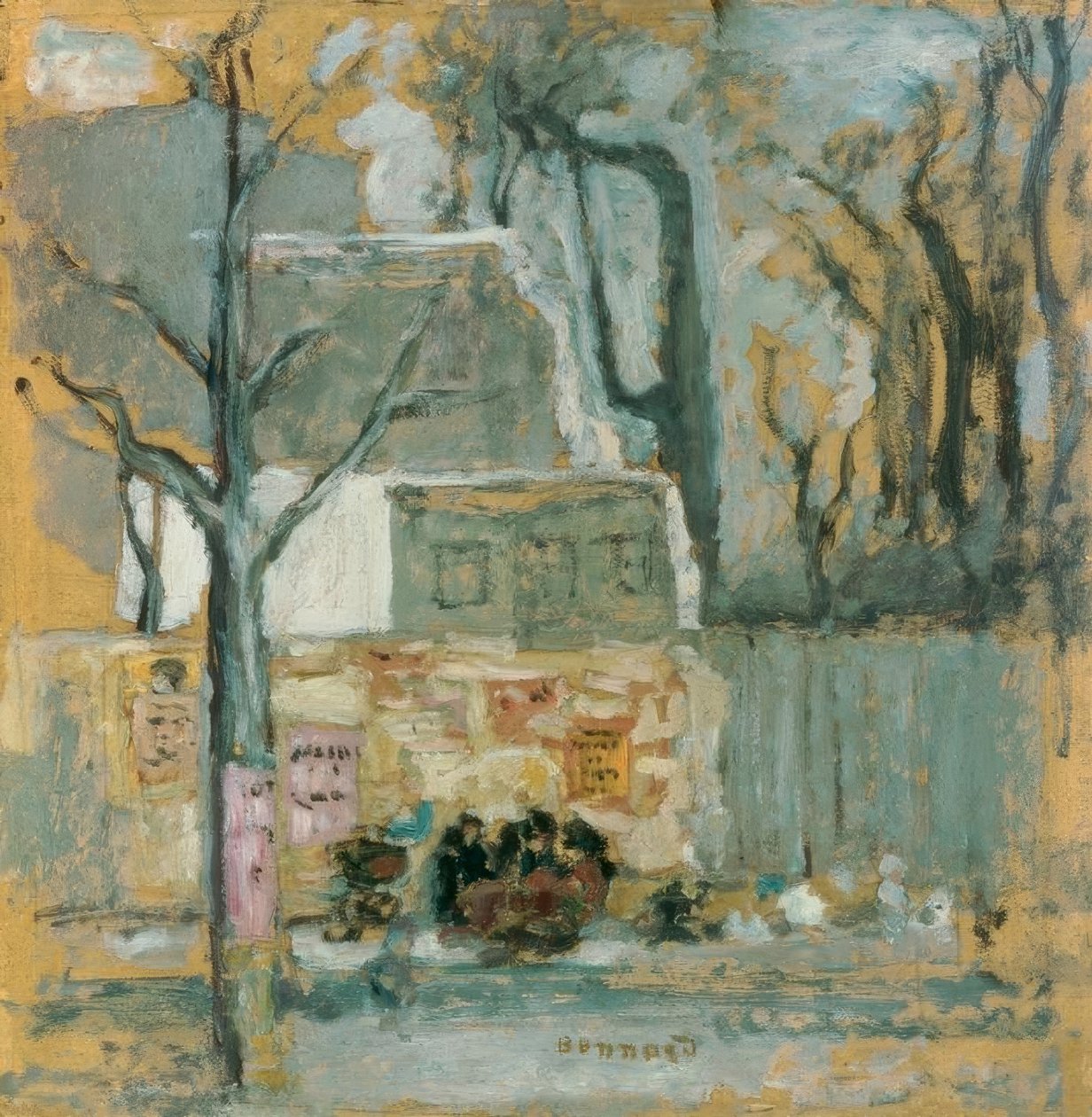 Eine Ecke Pariisissa tekijältä Pierre Bonnard