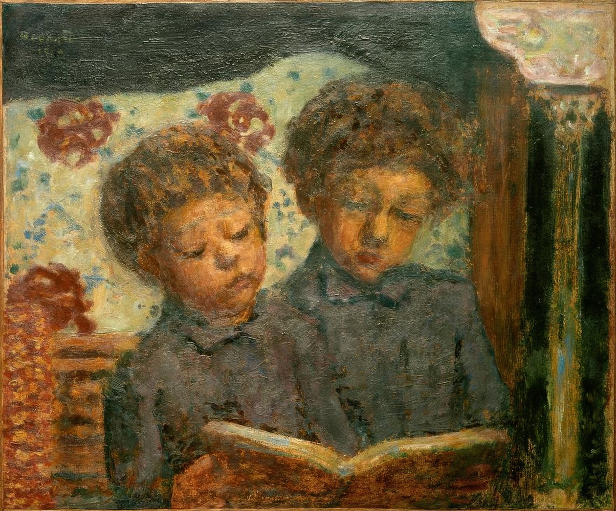 Lapset lukevat (Charles ja Jean Terrasse tekijältä Pierre Bonnard