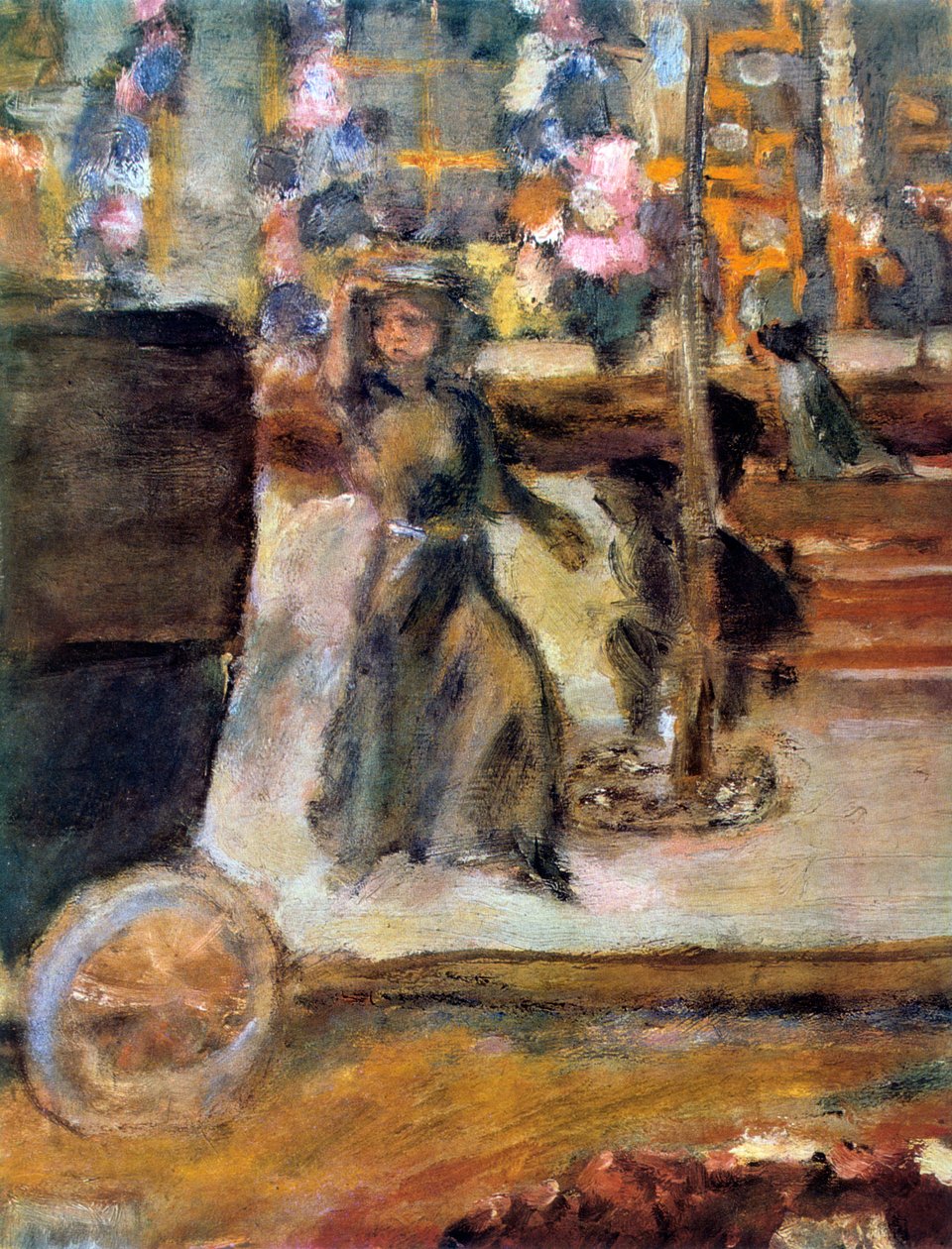 Ilta Pariisissa, yksityiskohta, 1911 tekijältä Pierre Bonnard