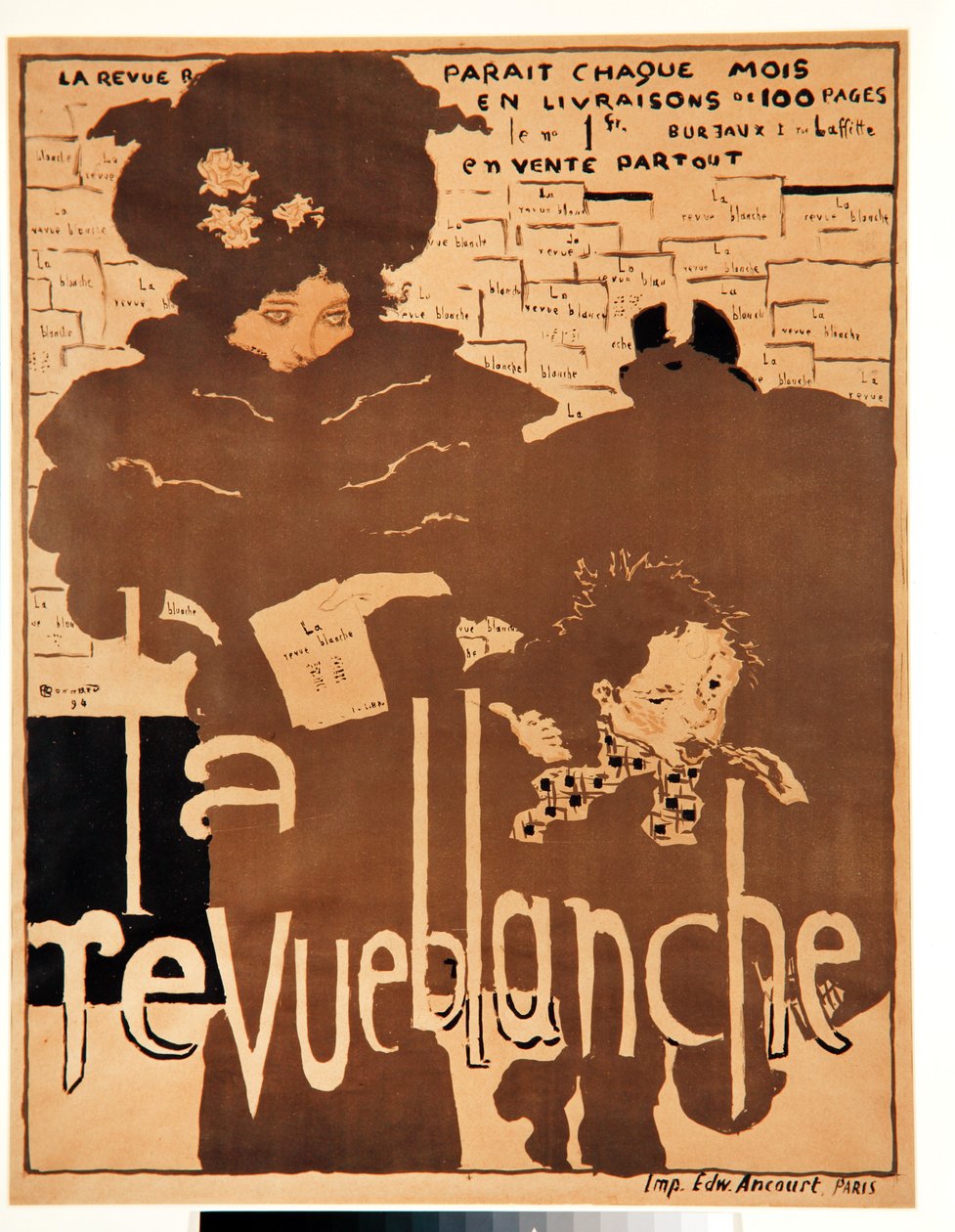 La Revue Blanche tekijältä Pierre Bonnard