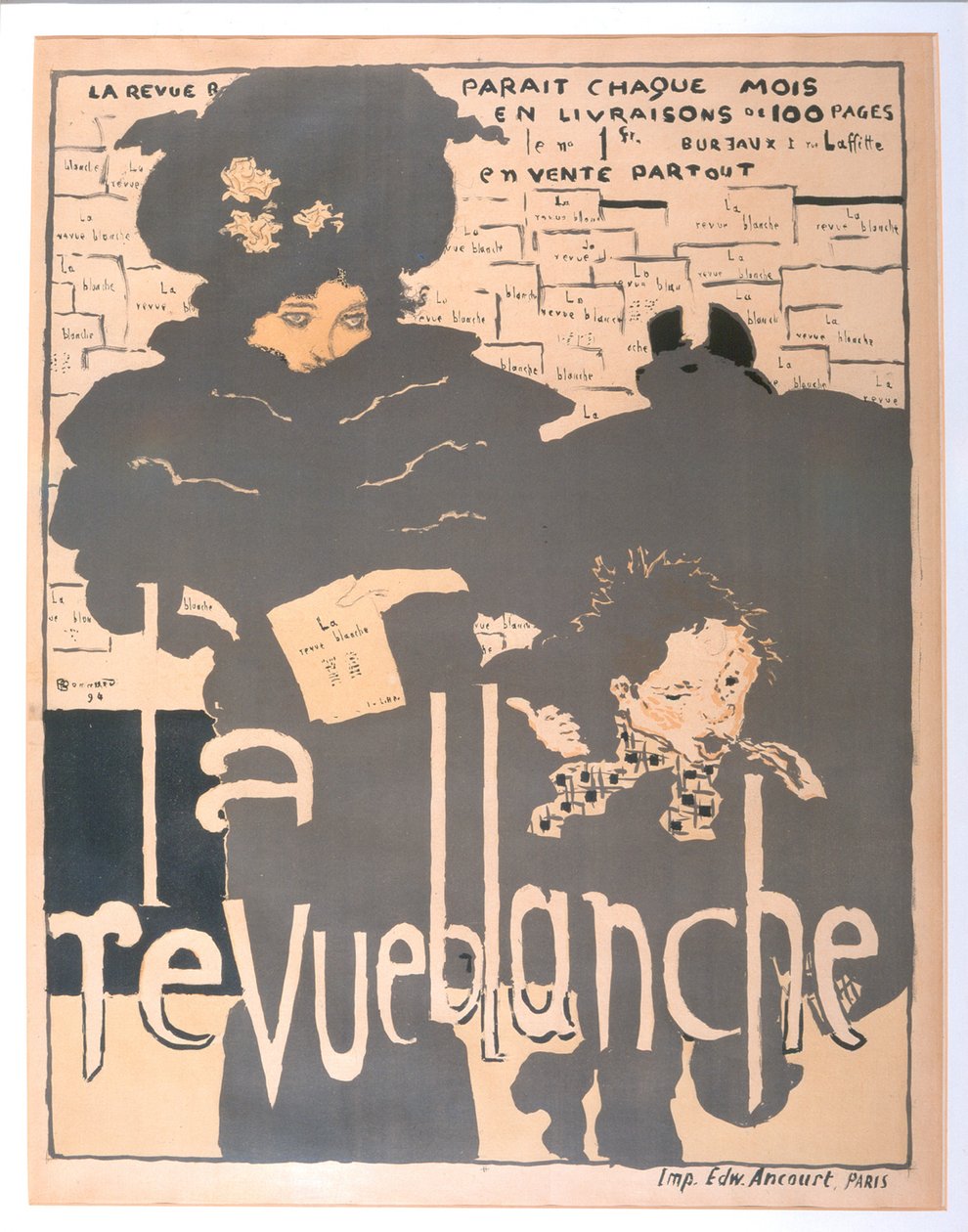 La Revue Blanche tekijältä Pierre Bonnard