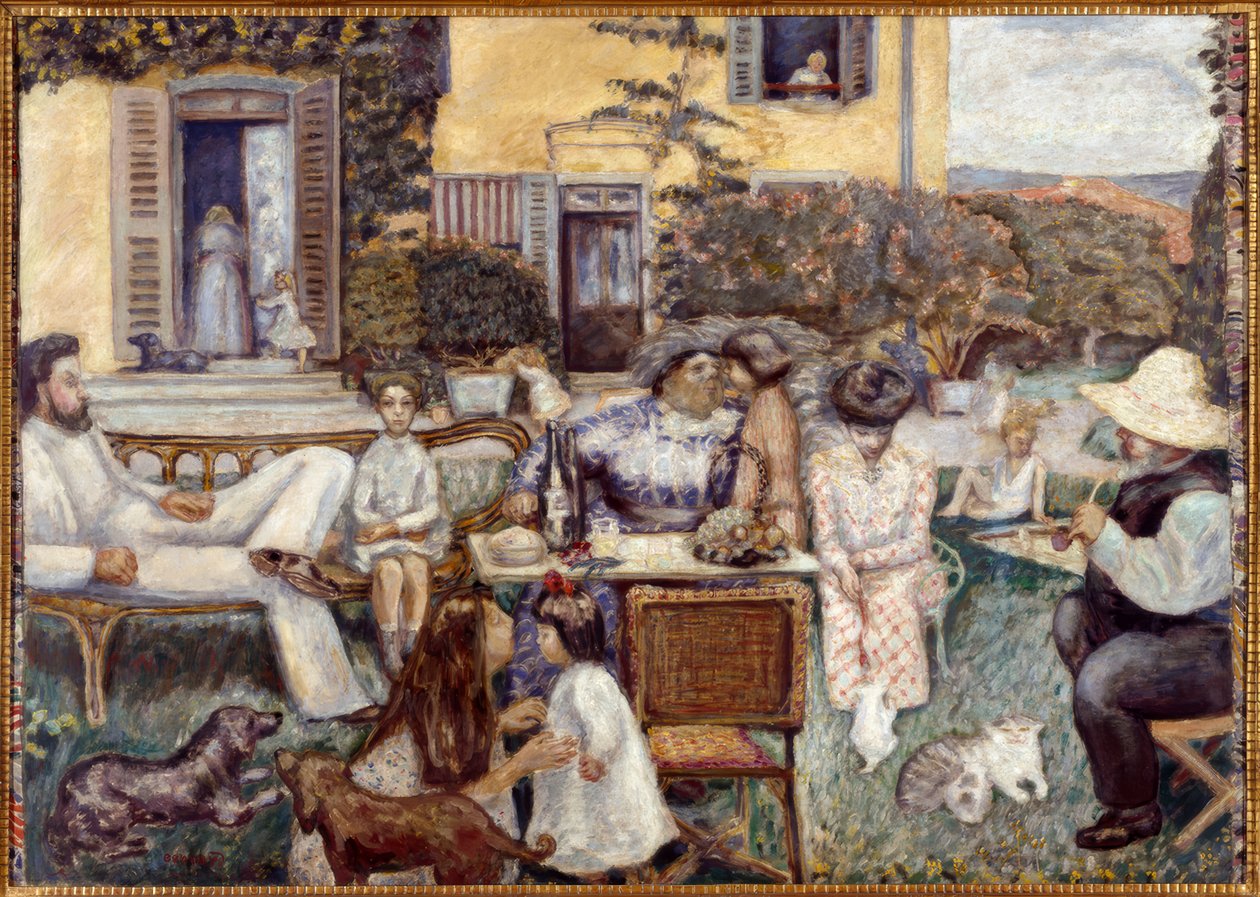 Porvarillinen iltapäivä tekijältä Pierre Bonnard