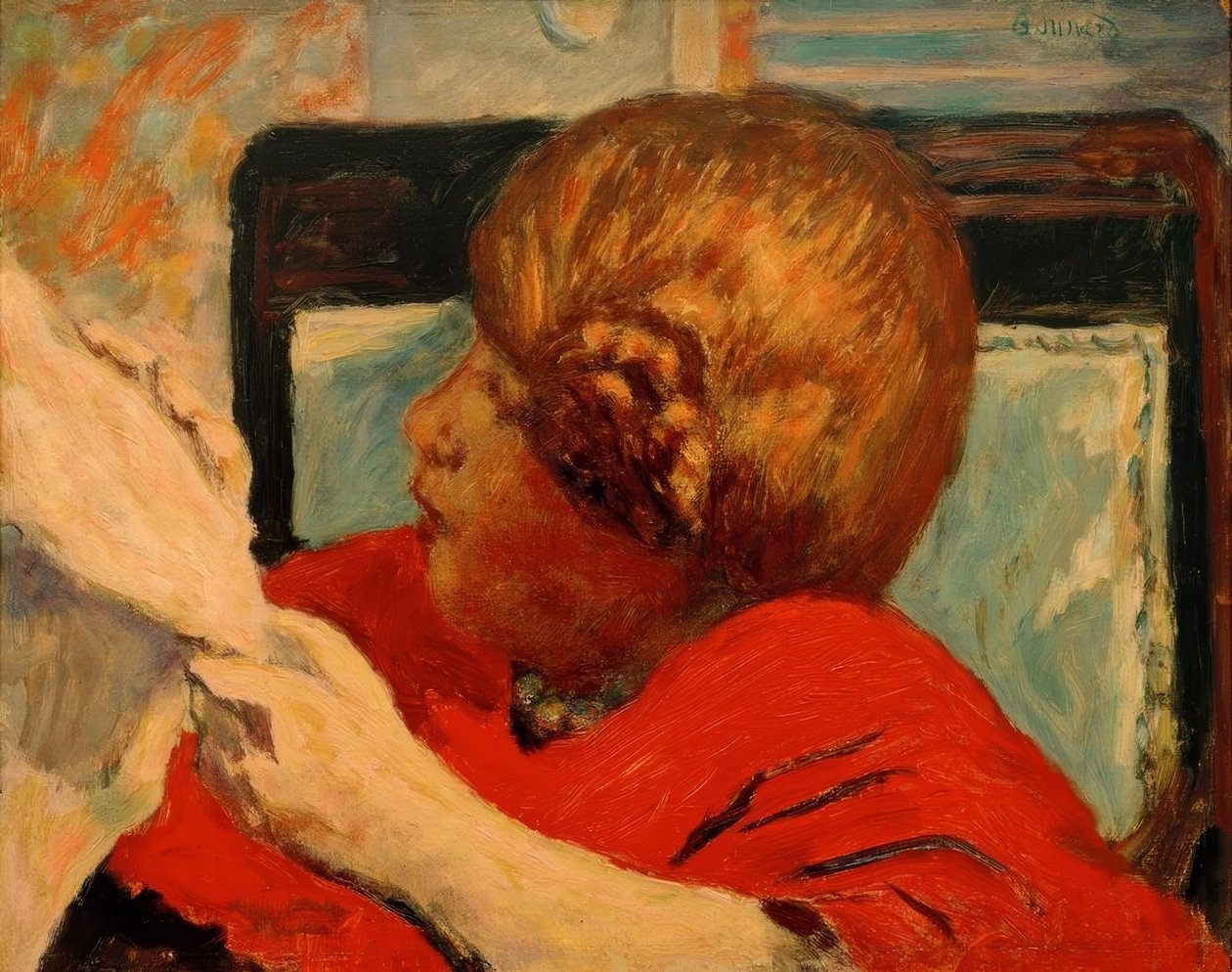Lesende tekijältä Pierre Bonnard