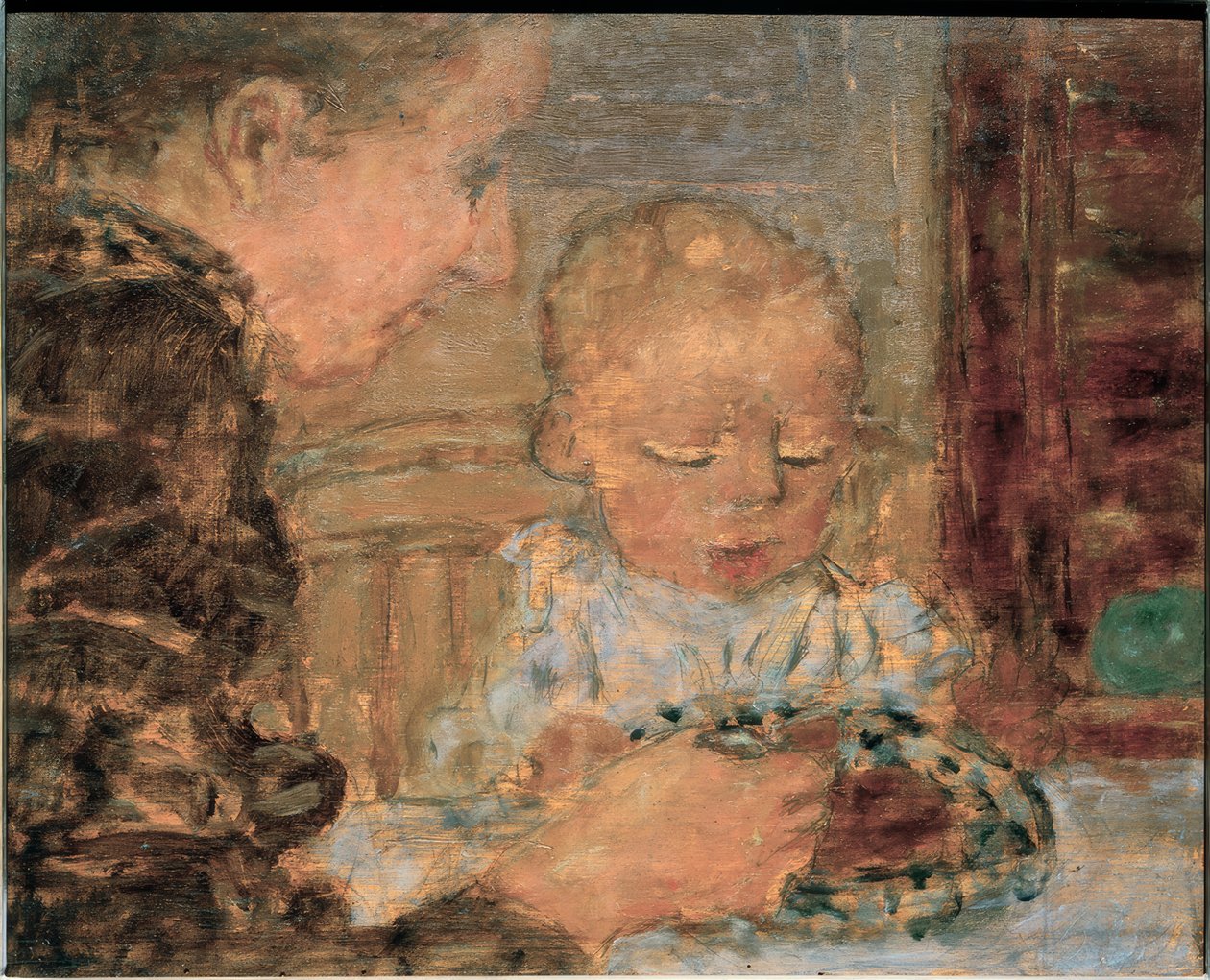 Äiti ja lapsi tekijältä Pierre Bonnard