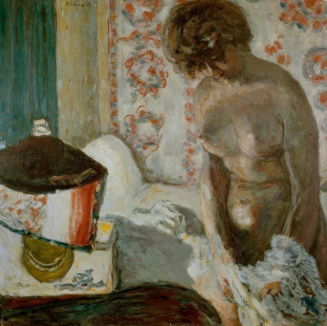 Nu à la lampe tekijältä Pierre Bonnard