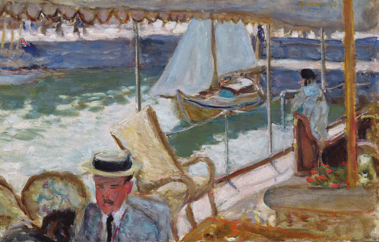Yachtissa, 1912 tekijältä Pierre Bonnard