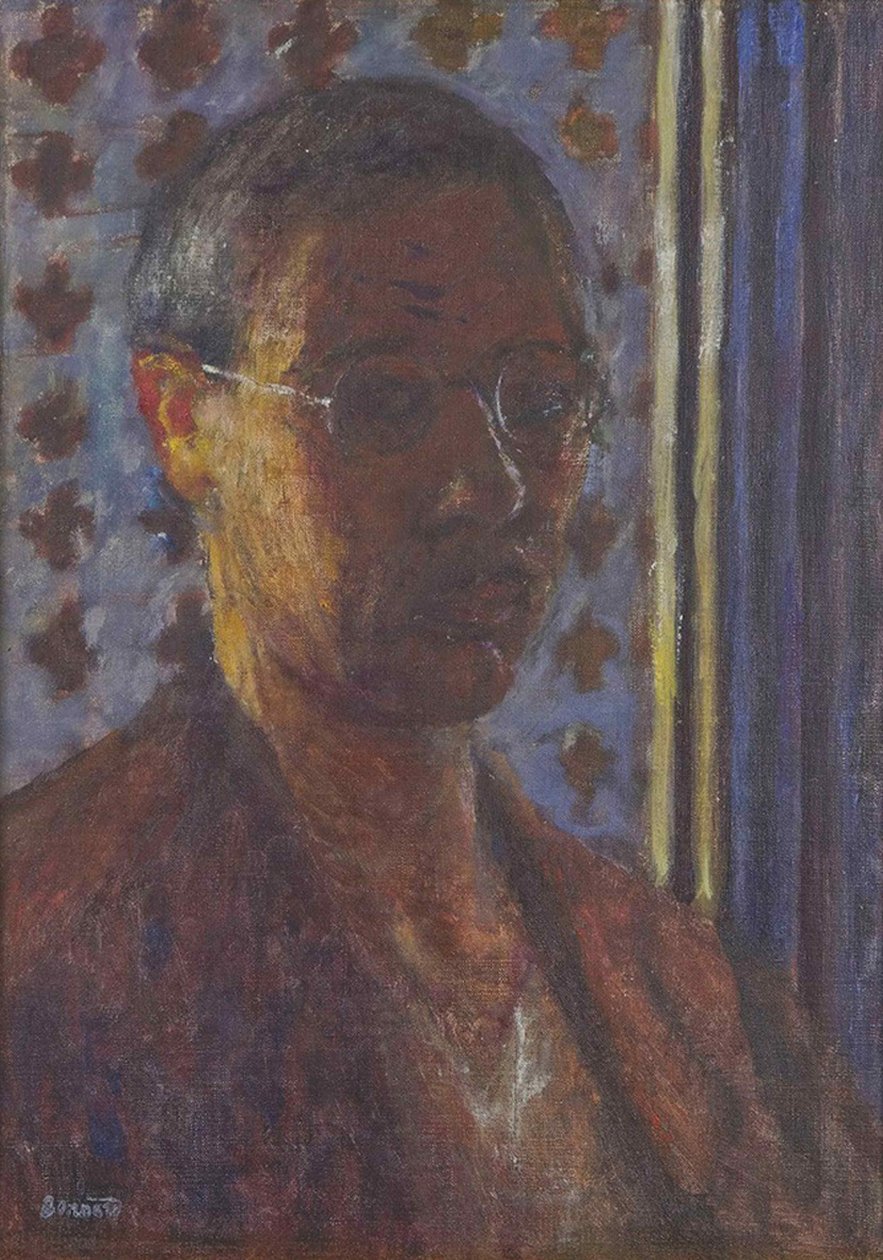 Omakuva, noin 1923. tekijältä Pierre Bonnard