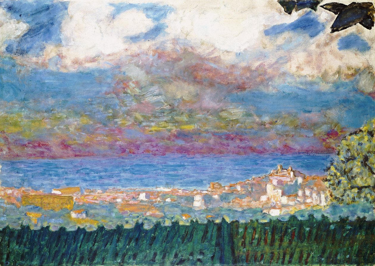 Myrskyinen taivas Cannesin yllä, 1945 tekijältä Pierre Bonnard