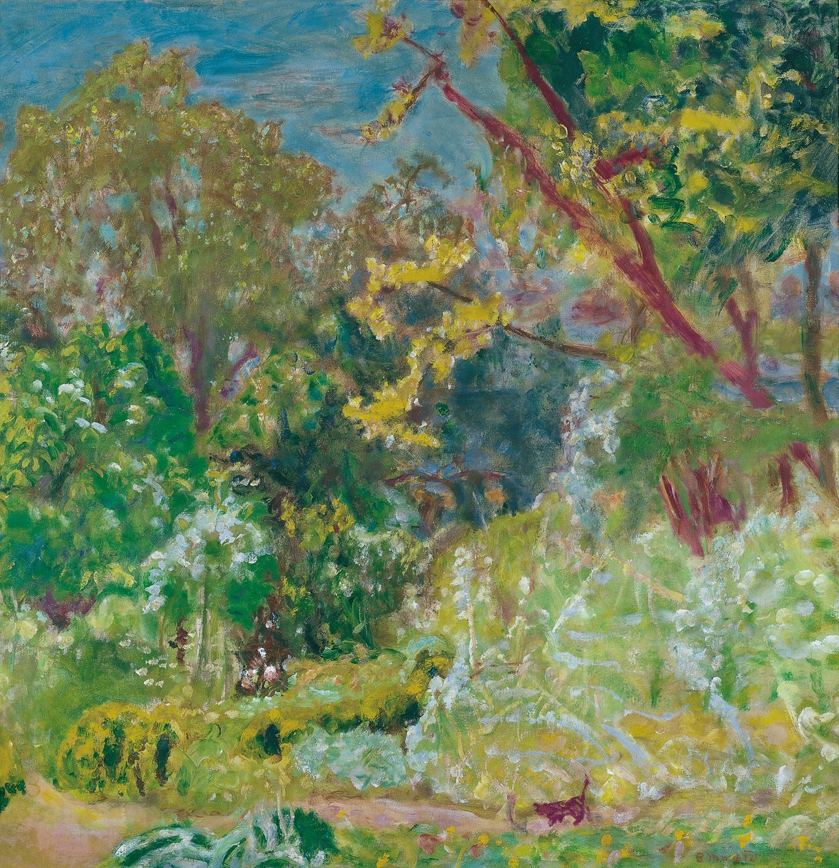 Auringonvalo, 1923 tekijältä Pierre Bonnard
